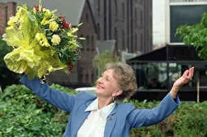 Images Dated 19th September 1995: Coronation Streets Thelma Barlow launches an event in aid of Alzheimers disease