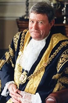 Images Dated 15th May 1997: Councillor Max Phillips, pictured at Cardiff City Hall