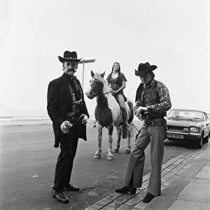 Country and western fans in Redcar, Middlesbrough. Circa 1971 Country and western fans in Redcar, Middlesbrough. Circa 1971