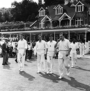Supporters And Spectators Gallery: County Championship 1967. Kent v. Warwickshire at Crabble Athletic Ground, Dover