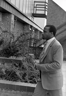 New Signing Gallery: Coventry Citys new signing Cyrille Regis arrives at Ryton Connexion Club
