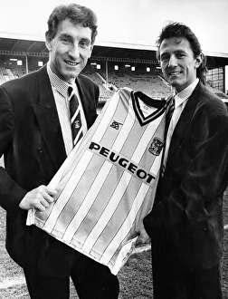 Coventry City's new signing Ray Woods with his new boss Terry Butcher Coventry City's new signing Ray Woods with his new boss Terry Butcher