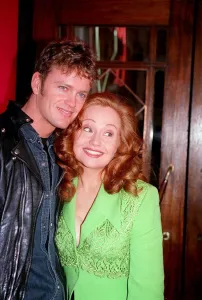 Craig McLachlan Actor and Sonia Singer 1994 both stars in the musical Grease Craig McLachlan Actor and Sonia Singer 1994 both stars in the musical Grease