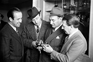 The Crazy Gang at Regent Street January 1943 including Jimmy Nervo (right The Crazy Gang at Regent Street January 1943 including Jimmy Nervo (right