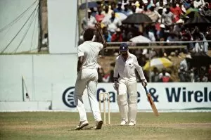 Images Dated 3rd March 1990: Cricket-3rd One Day International. West Indies v. England. March 1990 90-1307A-209