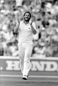 Cricket The Ashes England v Australia 6th Test at The Oval August 1981 ian