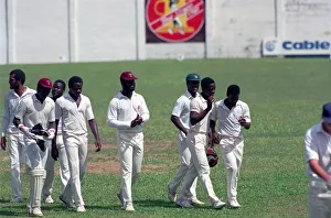 Cricket. England v. Windward Island. March 1990 90-1308A Cricket. England v. Windward Island. March 1990 90-1308A
