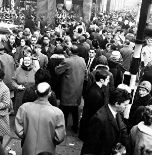 A crowded scene of shoppers at Church Street, one of Liverpool's shopping areas A crowded scene of shoppers at Church Street, one of Liverpool's shopping areas