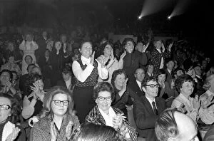 Crowds watching American singer Perry Como in Southport