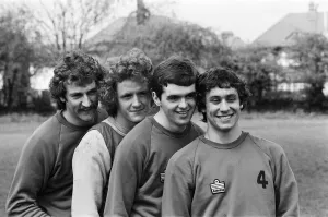 Crystal Palace Home Nations players Jim Cannon, Peter Nicholas Crystal Palace Home Nations players Jim Cannon, Peter Nicholas