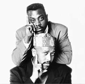 Curtis & Ishmael Black Comedians A©Mirrorpix