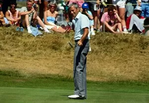 Curtis Strange golfer in action July 1989