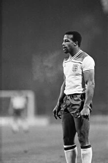 Images Dated 23rd February 1982: Cyrille Regis, pictured during the England verses Northern Ireland