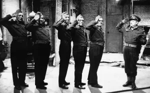 Dad's Army television programme 1972 Actor Arthur Lowe (R Dad's Army television programme 1972 Actor Arthur Lowe (R