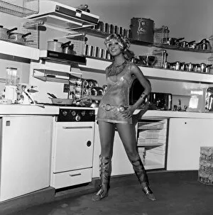 Images Dated 2nd March 1970: Daily Mail Ideal Home Exhibition, Olympia. Model, Valerie St Helene from Curacao