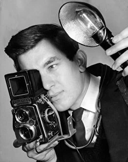 Camera Gallery: Daily Mirror Staff Photographer Alisdair MacDonald aged 21. February 1962