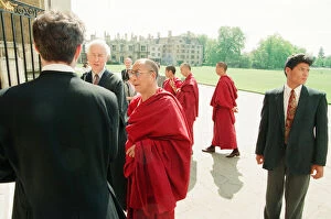 Images Dated 5th May 1993: Dalai Lama Lecture at Kings College Chapel, King'