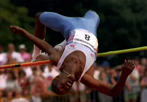 Images Dated 30th June 1992: Dalton Grant Athlete In Action In The High Jump