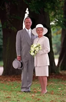 Images Dated 24th September 1993: Dame Judi Dench September 1993 with co star Geoffrey Palmer