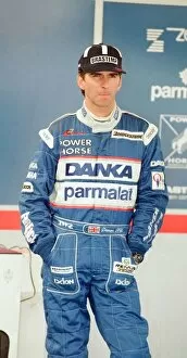 Images Dated 13th July 1997: Damon Hill of Arrows-Yamaha, 1997 British Grand Prix, held at the Silverstone Circuit