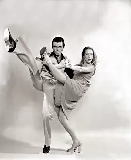 Images Dated 17th March 1978: Dancing Duo John and June demonstrate the dance 'The Tango Hustle'