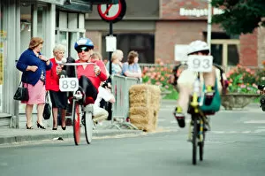 Images Dated 20th June 1993: Darlington Cycling Festival, 20th June 1993. Fun Riders