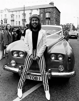 Dave Hill of Slade with his Rolls Royce Silver Cloud 1984 YOB 1 Dave Hill of Slade with his Rolls Royce Silver Cloud 1984 YOB 1