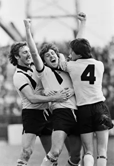 Dave Swindlehurst of Crystal Palace celebrates with Jim Cannon Dave Swindlehurst of Crystal Palace celebrates with Jim Cannon