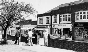 Daventry Road shops, Coventry, West Midlands (formerly Warwickshire) 24th June 1975