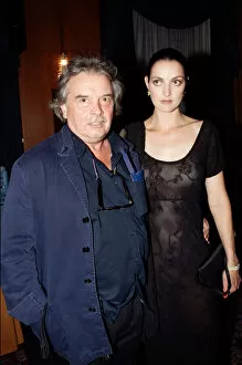 Images Dated 23rd July 1997: David Bailey and wife Catherine attending the Elite Model Look of the Year competition
