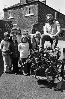 David Bellamy at Leisure Farm, Teesside. 1977 David Bellamy at Leisure Farm, Teesside. 1977