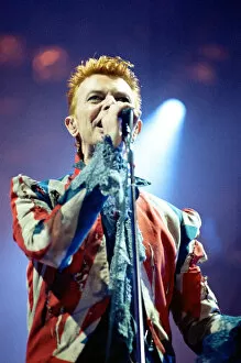 Images Dated 18th July 1996: David Bowie live at The Phoenix Festival, Long Marston Airfield, Stratford-upon-Avon