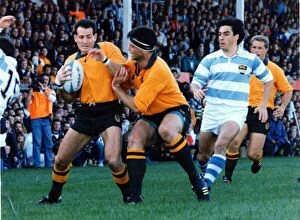 Images Dated 4th October 1991: David Campese, Australian Rugby Player in action for his country during the World Cup