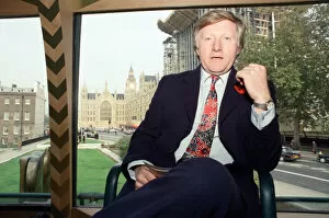 Images Dated 8th November 1990: David Dimbleby, journalist and television presenter. November 1990