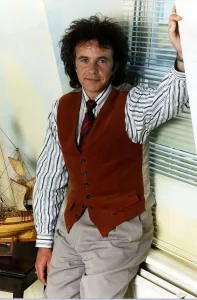 David Essex Singer Actor Pictured at his mews home David Essex Singer Actor Pictured at his mews home