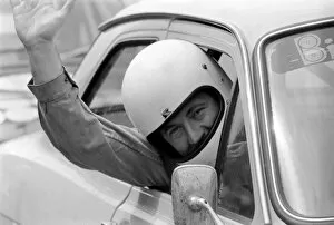 Images Dated 16th July 1974: David Frost Racing Driver: David Frost, TV personality is to drive in the first motor