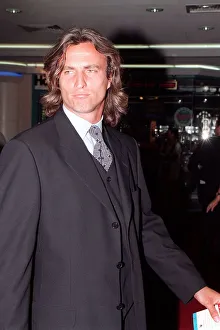 David Ginola at film premiere of Conspiracy Theory 1997 David Ginola at film premiere of Conspiracy Theory 1997