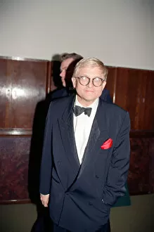 01095 Gallery: David Hockney at a gala dinner in aid of the AIDS Crisis Trust in Whitehall