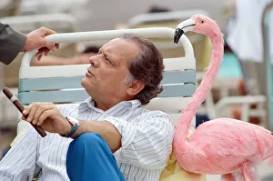 David Jason on location in America filming the 'Miami Twice' episode of " David Jason on location in America filming the 'Miami Twice' episode of "
