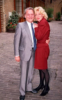 DAVID JASON AND SARA JANE HOLM IN PHOTOCALL TO PROMOTE A BIT OF A DO'