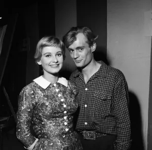 David McCallum and wife Jill Ireland at Pinewood Studios 21st Anniversary Party David McCallum and wife Jill Ireland at Pinewood Studios 21st Anniversary Party