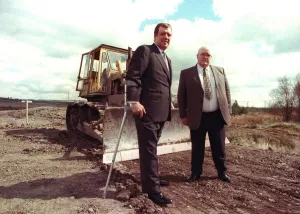 David Murray With Jimmy Coyle April 1999 Convener Of Planning At North David Murray With Jimmy Coyle April 1999 Convener Of Planning At North