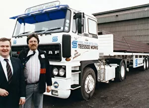 Images Dated 6th November 1990: David Preston, managing director of the Northallerton haulage firm Prestons of Potto with