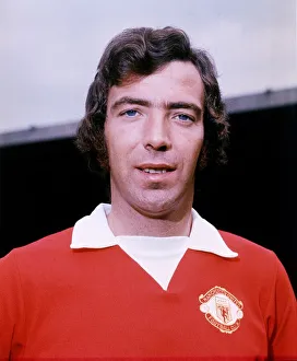 David Sadler of Manchester United Football Club 1972 David Sadler of Manchester United Football Club 1972