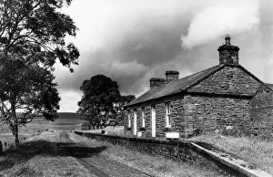 Deadwater Railway Station, on 1st November 1986, now disused Deadwater Railway Station, on 1st November 1986, now disused