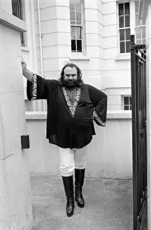 Entertaniment Gallery: Demis Roussos July 1976 in London wearonf `Short Kaftan and white trousers