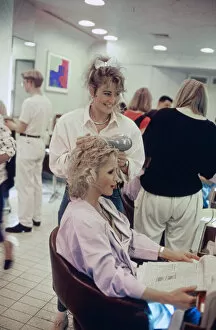 Denise McAdam, Hairdresser, 5th July 1986. In 1986 Denise'