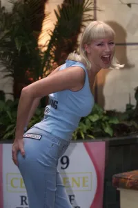 Denise Van Outen October 1999 wins Rear of the Year1999 Denise Van Outen October 1999 wins Rear of the Year1999