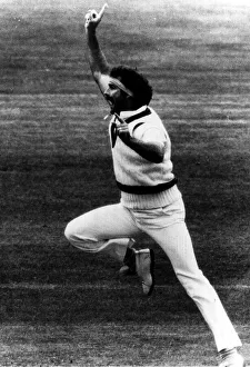 Dennis Lillee June 1981 appeals to Umpire *** Local Caption *** fastfoto - - 26/07/2010 Dennis Lillee June 1981 appeals to Umpire *** Local Caption *** fastfoto - - 26/07/2010