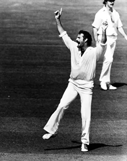 Dennis Lillee September 1980 appeals to Umpire at Lords Dennis Lillee September 1980 appeals to Umpire at Lords